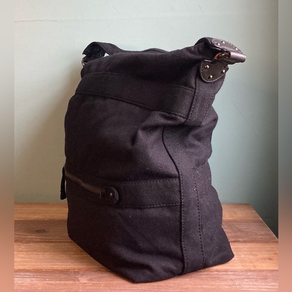 Gap Wool Blend Hobo Bucket Bag - Picture 3 of 11